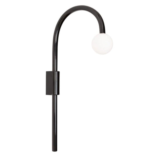 Aplica neagra din metal Enigma Maxlight