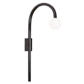 Aplica neagra din metal Enigma Maxlight