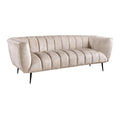 Canapea crem din poliester Noblesse Invicta Interior - Poetic Store