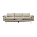 Canapea crem pentru 3 persoane Retro HKliving
