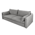 Canapea extensibila gri din poliester 215 cm Apertment