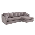 Canapea grej cu colt Heaven 255 Invicta Interior