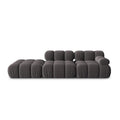Canapea gri inchis pentru 4 persoane Left Bellis - Poetic Store
