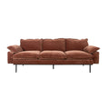 Canapea maro magnolia pentru 3 persoane Retro HKliving