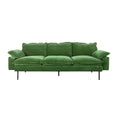 Canapea verde pentru 3 persoane Retro HKliving