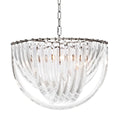Candelabru transparent din metal Murano Eichholtz - Poetic Store