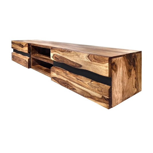 Comoda TV maro din lemn 160 Amazonas Invicta Interior - Poetic Store