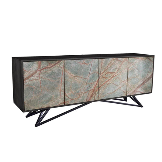 Comoda multicolora cu aspect de piatra Mountain Soul