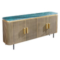 Comoda gold verde din marmura Veneziano Invicta Interior