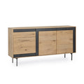 Comoda maro din MDF Stanwood 160 cm Bizzotto