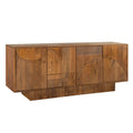 Comoda maro din lemn Art Deco Poetic