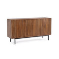 Comoda maro din lemn Tadita 140 cm Bizzotto