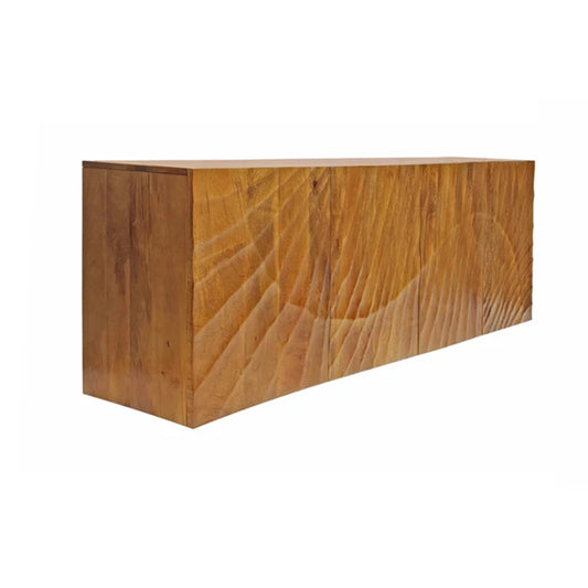 Comoda maro din lemn de mango 180 cm Scorpion