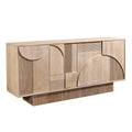 Comoda natur din lemn Art Deco Poetic