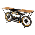 Consola maro din lemn Motorcycle 185 Invicta Interior