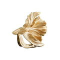 Decoratiune gold din polirasina Fish 65 Invicta Interior - Poetic Store