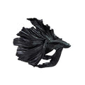 Decoratiune neagra din polirasina Fish 35 Invicta Interior - Poetic Store