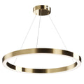 Lustra gold din inox Saturno 80 cm Maytoni - Poetic Store