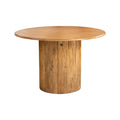 Masa dining maro din lemn 120 cm Tre Chic