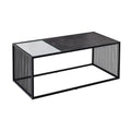 Masa cafea neagra Architecture 100 cm Invicta Interior