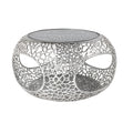 Masa cafea silver din aluminiu Spin 40 Poetic