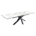 Masa dining extensibila alba Marvelous Invicta Interior - Poetic Store