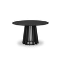 Masa dining neagra din lemn 145 Mojave