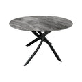 Masa dining rotunda grej 120 Alpine Poetic