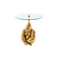 Masuta gold Kong 45 cm Invicta Interior - Poetic Store