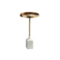 Masuta gold alba Trayful 55 cm Invicta Interior