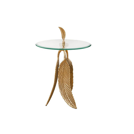 Masuta gold din aluminiu Faether 65 Invicta Interior - Poetic Store