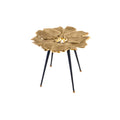 Masuta gold din aluminiu Leafs 55 cm Invicta Interior