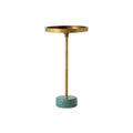 Masuta gold verde din aluminiu 60 cm Trayful