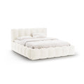 Pat bej deschis din textil chenille 200 x 200 Lupine