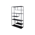 Raft negru din metal Dura Steel Poetic
