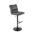 Scaun bar gri ajustabil Comfort Poetic