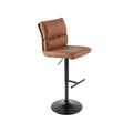 Scaun bar maro din microfibra Comfort Poetic