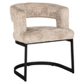 Scaun dining bej din poliester Ellis Richmond Interiors