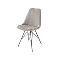 Scaun dining gri Scandinavia Invicta Interior - Poetic Store