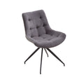 Scaun dining gri deschis Divani Invicta Interior