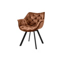 Scaun dining rotativ maro The Dutch Comfort