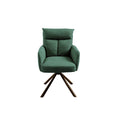 Scaun dining rotativ verde Big George Invicta Interior