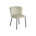 Scaun dining verde menta din poliester Lyon