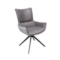 Scaun rotativ gri Alpine Invicta Interior - Poetic Store