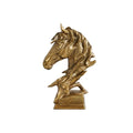 Sculptura gold din aluminiu 40 cm Caballo