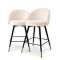 Set de 2 scaune bar crem Cooper S Eichholtz - Poetic Store