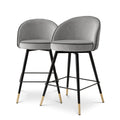 Set de 2 scaune bar gri Cooper S Eichholtz - Poetic Store