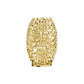 Vaza gold Abstract Leaf 50 cm Invicta Interior - Poetic Store