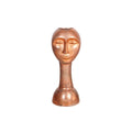 Vaza maro din aluminiu Face Invicta Interior - Poetic Store