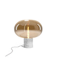 Veioza alba din marmura Moonstone Maxlight